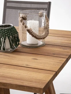 Discount Mesa de comedor de madera para interior y exterior Glasgow Mesas De Jardín|Mesas De JardíN