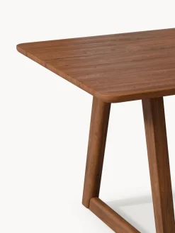 Mesas De Comedor|Mesas De Comedor></noscript>Westwing Collection Mesa de comedor de madera de roble Nik, tamaños diferentes Madera de roble lacada en marrón oscuro