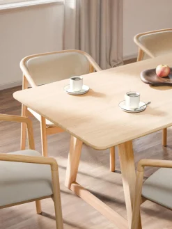 Best Mesa de comedor de madera de roble Nik, tamaños diferentes Mesas De Comedor|Mesas De Comedor
