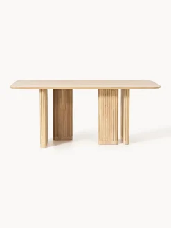 Mesas De Comedor|Mesas De Comedor></noscript>Westwing Collection Mesa de comedor de madera de roble Jolka, tamaños diferentes Madera de roble lacada