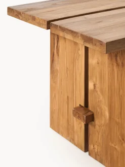 Mesas De Comedor|Mesas De Comedor></noscript>Westwing Collection Mesa de comedor de teca Hugo, tamaños diferentes