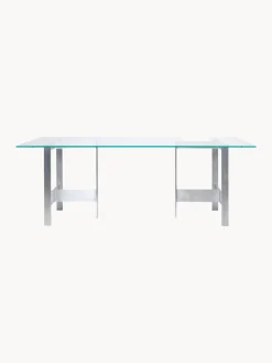 Mesas De Comedor|Mesas De Comedor></noscript>Ferm Living Mesa de comedor de vidrio y metal Lager, 200 x 90 cm