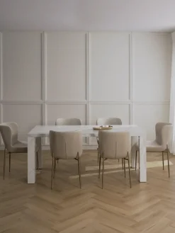 Discount Mesa de comedor en look mármol Carl Mesas De Comedor|Mesas De Comedor