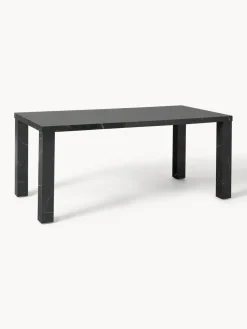 Mesas De Comedor|Mesas De Comedor>Westwing Collection Mesa de comedor en look mármol Carl Aspecto mármol negro