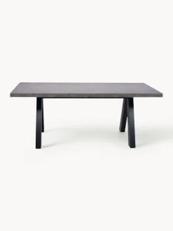 Mesa de comedor extensible en look cemento Apex, 200-250 x 100 cm Mesas De Comedor|Mesas De Comedor