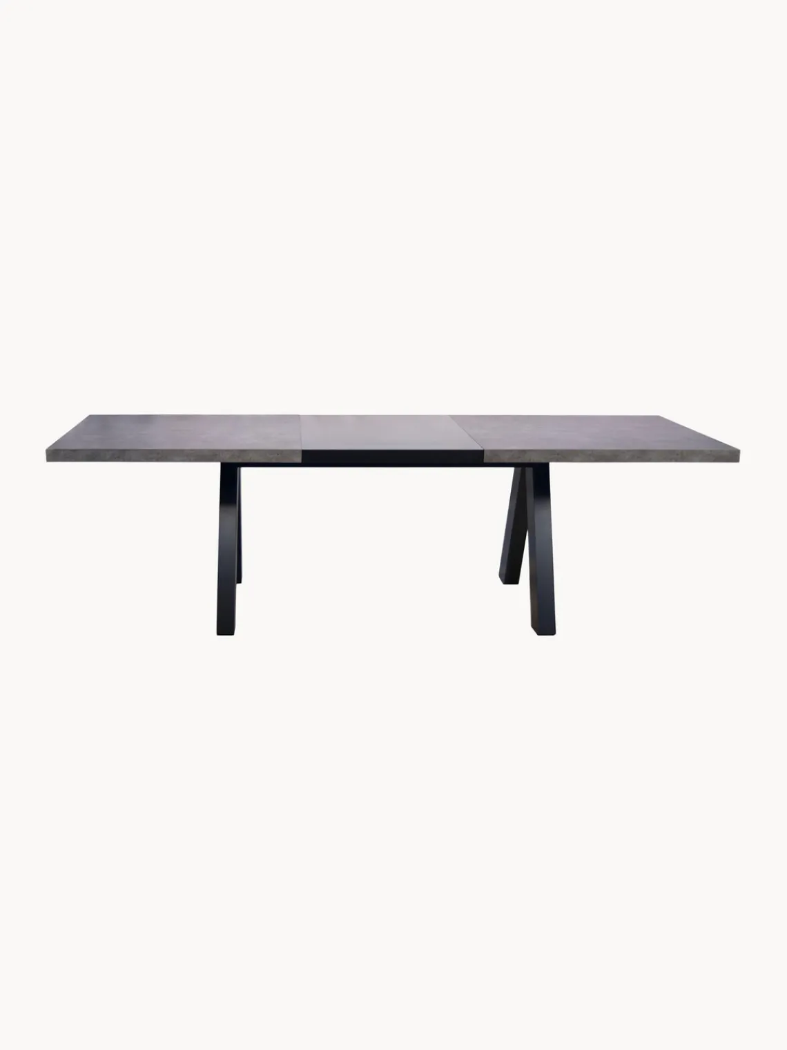 Mesa de comedor extensible en look cemento Apex, 200-250 x 100 cm Mesas De Comedor|Mesas De Comedor