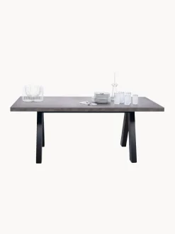 Mesa de comedor extensible en look cemento Apex, 200-250 x 100 cm Mesas De Comedor|Mesas De Comedor