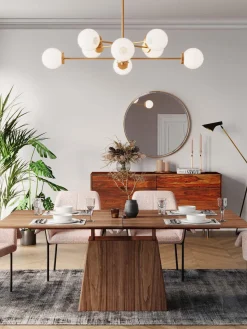 Clearance Mesa de comedor extensible Benvenuto, 200-250 x 110 cm Mesas De Comedor|Mesas De Comedor