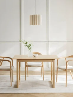 Mesas De Comedor|Mesas De Comedor>Westwing Collection Mesa de comedor extensible Calla, tamaños diferentes Madera clara