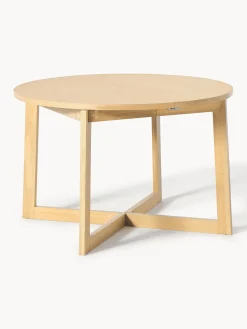 Mesas De Comedor|Mesas De Comedor>Westwing Collection Mesa de comedor extensible Bennet, 115 - 215 x 75 cm Madera de roble lacada