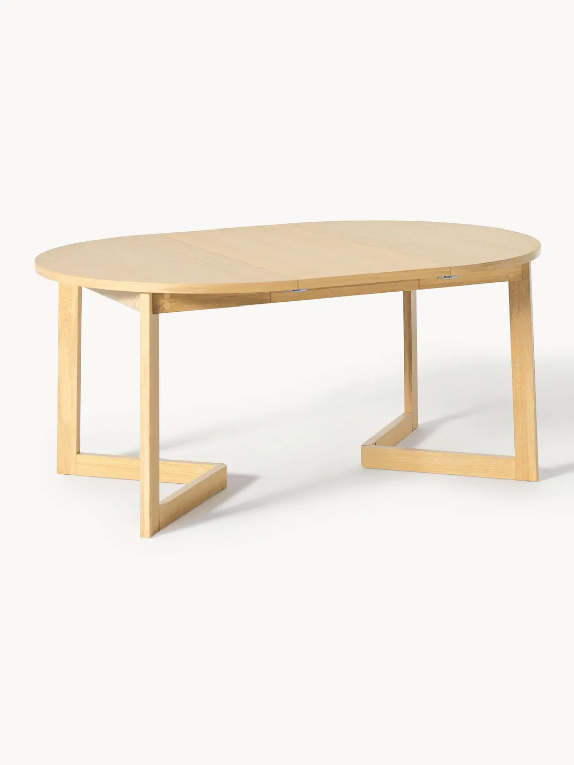 Mesas De Comedor|Mesas De Comedor>Westwing Collection Mesa de comedor extensible Bennet, 115 - 215 x 75 cm Madera de roble lacada