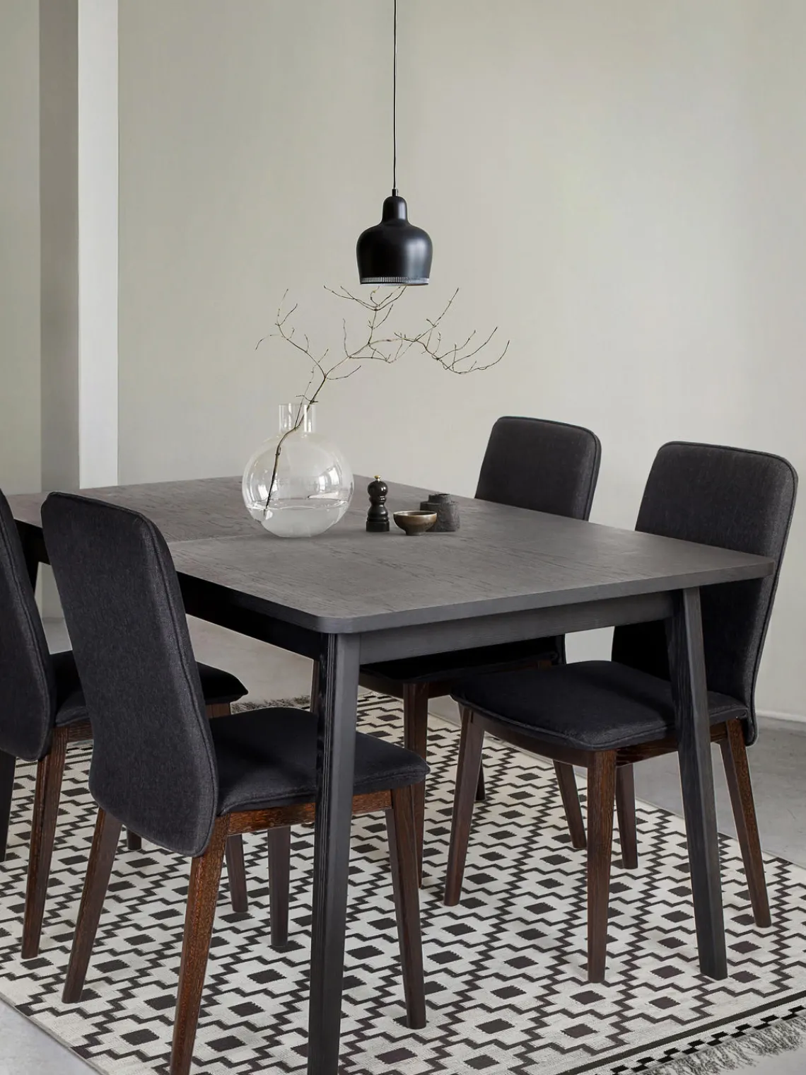 Mesas De Comedor|Mesas De Comedor>Woodman Mesa de comedor extensible de madera Skagen, 180-225 x 90 cm