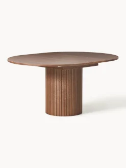 Discount Mesa de comedor extensible acanalada Filo, 120 - 160 x 75 cm Mesas De Comedor|Mesas De Comedor