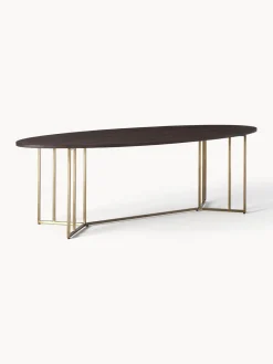 Hot Mesa de comedor ovalada de madera de mango Luca, tamaños diferentes Mesas De Comedor|Mesas De Comedor