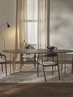 Hot Mesa de comedor ovalada de madera de mango Luca, tamaños diferentes Mesas De Comedor|Mesas De Comedor