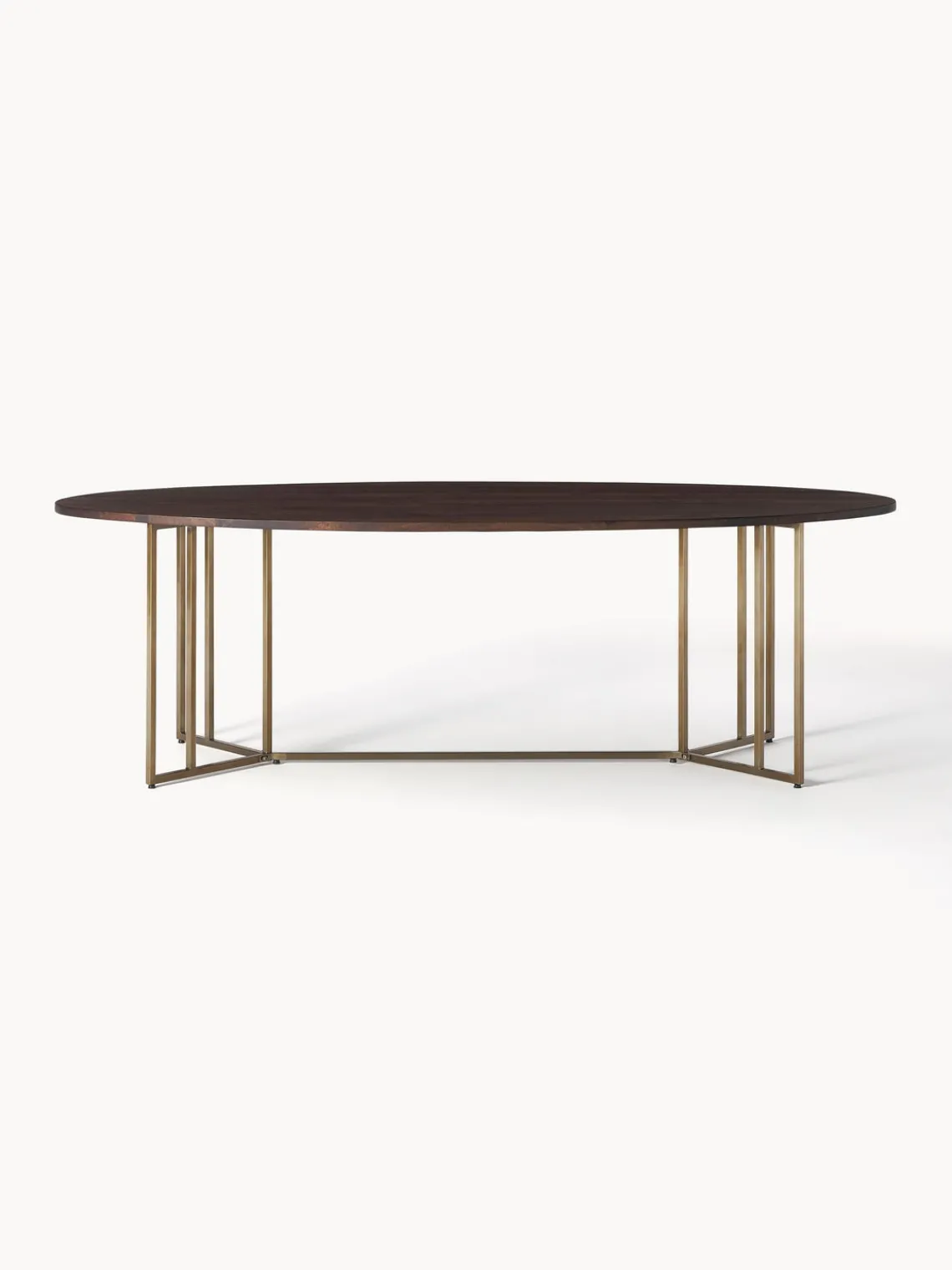 Hot Mesa de comedor ovalada de madera de mango Luca, tamaños diferentes Mesas De Comedor|Mesas De Comedor