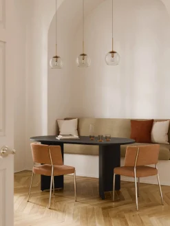 Outlet Mesa de comedor ovalada de madera Toni, 200 x 90 cm Mesas De Comedor|Mesas De Comedor