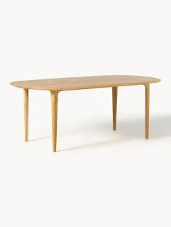 Mesa de comedor ovalada de madera de roble maciza Archie, 200 x 100 cm Mesas De Comedor|Mesas De Comedor