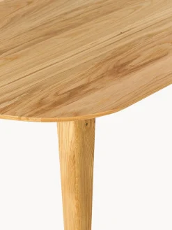 Mesa de comedor ovalada de madera de roble maciza Archie, 200 x 100 cm Mesas De Comedor|Mesas De Comedor