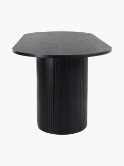 New Mesa de comedor ovalada de madera Bianca, 200 x 90 cm Mesas De Comedor|Mesas De Comedor