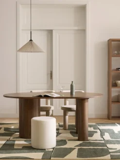 Sale Mesa de comedor ovalada de roble Dunia, tamaños diferentes Mesas De Comedor|Mesas De Comedor