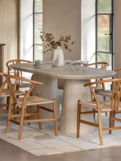 Hot Mesa de comedor ovalada Pedra, 200 x 90 cm Mesas De Comedor|Mesas De Comedor