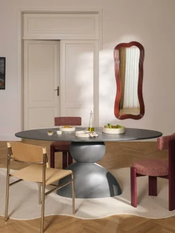 Online Mesa de comedor ovalada Sahra, tamaños diferentes Mesas De Comedor|Mesas De Comedor