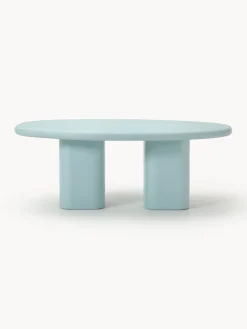 Mesas De Jardín|Mesas De Jardí­N>Westwing Collection Mesa de comedor para interior/exterior Anaya, tamaños diferentes Azul claro