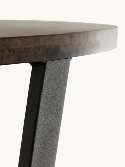Mesa de comedor redonda Amble con tablero en look mármol, Ø 110 cm Mesas De Comedor|Mesas De Comedor