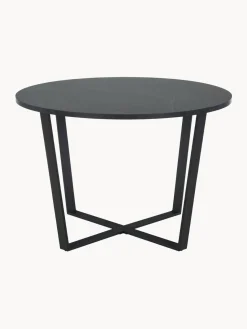 Clearance Mesa de comedor redonda Amble con tablero en look mármol, Ø 110 cm Mesas De Comedor|Mesas De Comedor