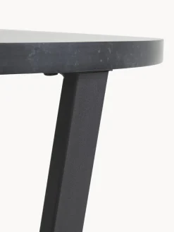 Clearance Mesa de comedor redonda Amble con tablero en look mármol, Ø 110 cm Mesas De Comedor|Mesas De Comedor