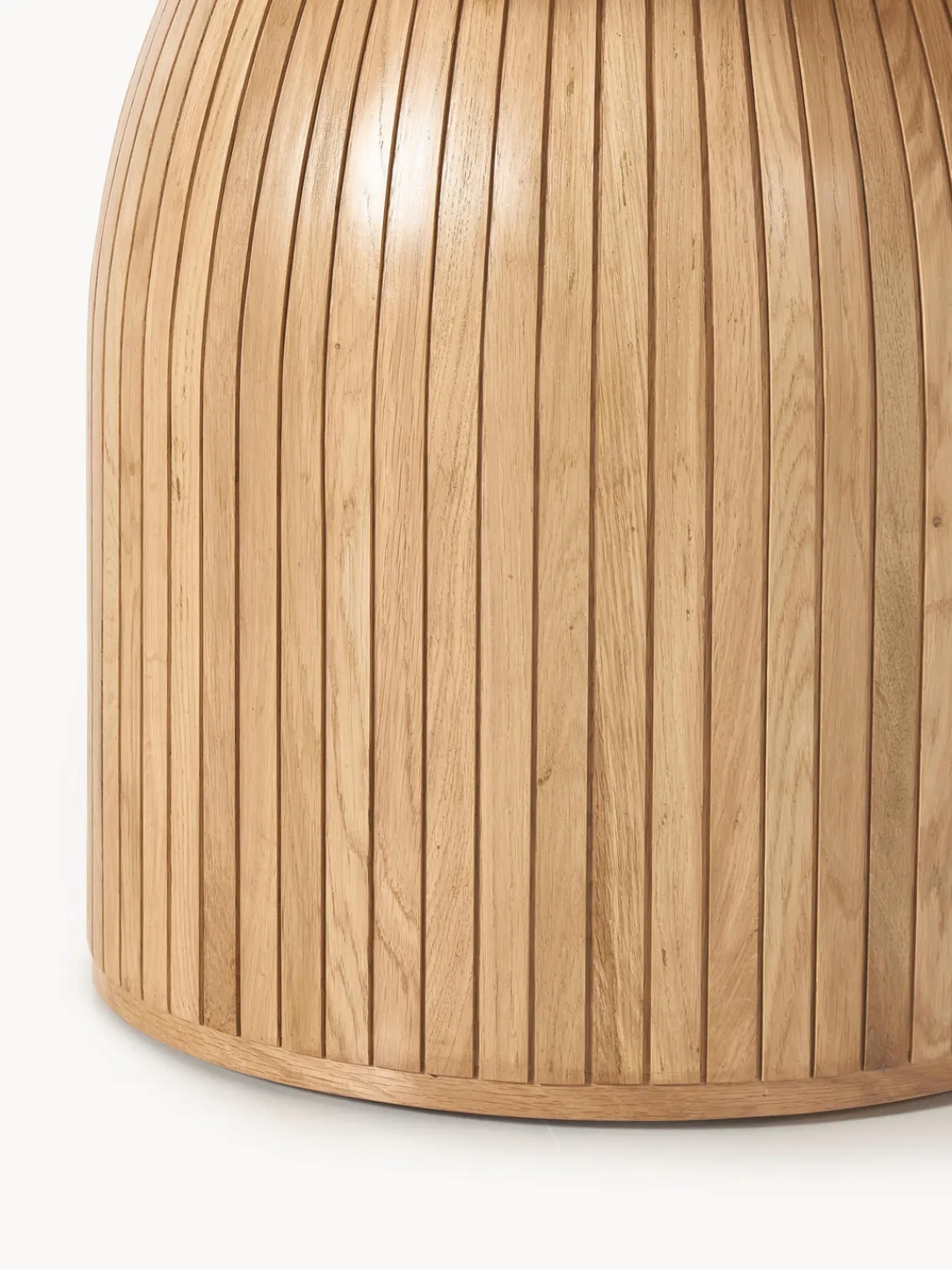 Hot Mesa de comedor redonda con estructura estriada Nelly, tamaños diferentes Mesas De Comedor|Mesas De Comedor