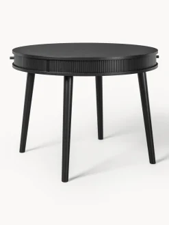 Online Mesa de comedor redonda con espacio de almacenamiento Calary, tamaños diferentes Mesas De Comedor|Mesas De Comedor