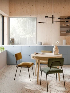 Mesas De Comedor|Mesas De Comedor>Westwing Collection Mesa de comedor redonda con espacio de almacenamiento Calary, tamaños diferentes Madera de roble