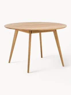 Mesas De Comedor|Mesas De Comedor>Rowico Home Mesa de comedor redonda de roble Yumi, Ø 115 cm Madera de roble