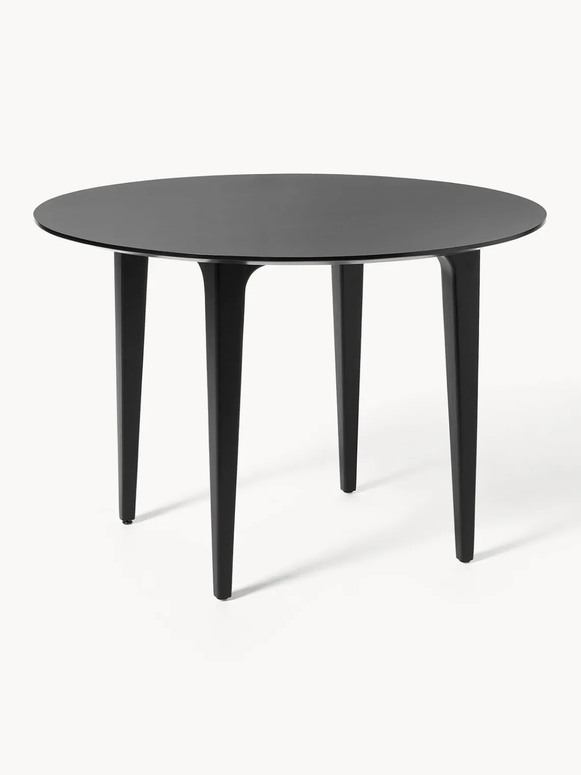 Mesas De Comedor|Mesas De Comedor>Westwing Collection Mesa de comedor redonda de madera de mango Archie, tamaños diferentes Negro