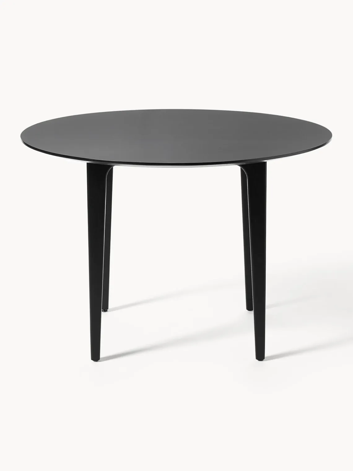 Mesas De Comedor|Mesas De Comedor>Westwing Collection Mesa de comedor redonda de madera de mango Archie, tamaños diferentes Negro