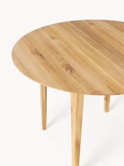 Sale Mesa de comedor redonda de madera de roble maciza Archie, Ø 110 cm Mesas De Comedor|Mesas De Comedor