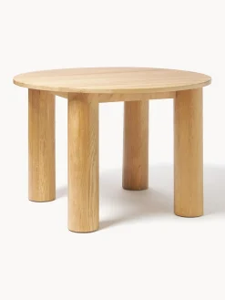 Discount Mesa de comedor redonda de madera de roble Ohana, tamaños diferentes Mesas De Comedor|Mesas De Comedor