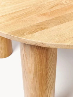 Discount Mesa de comedor redonda de madera de roble Ohana, tamaños diferentes Mesas De Comedor|Mesas De Comedor