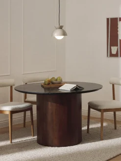 Online Mesa de comedor redonda de mármol, Abby, tamaños diferentes Mesas De Comedor|Mesas De Comedor