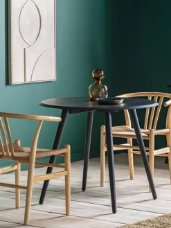 Mesas De Comedor|Mesas De Comedor> Mesa de comedor redonda de madera Maddox, Ø 90 cm