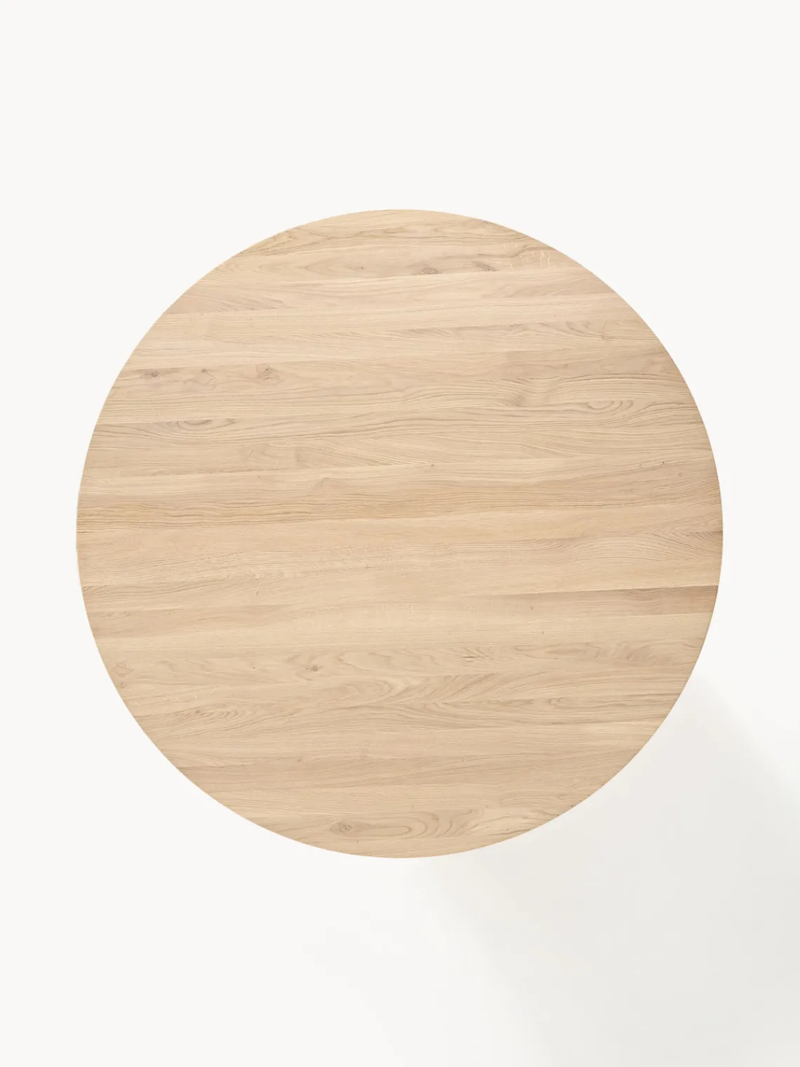 Mesas De Comedor|Mesas De Comedor>Westwing Collection Mesa de comedor redonda de madera de roble Jolka, tamaños diferentes Madera de roble lacada