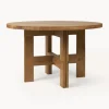 Mesas De Comedor|Mesas De Comedor>FRAMA Mesa de comedor redonda de madera de roble Farmhouse, Ø 120 cm
