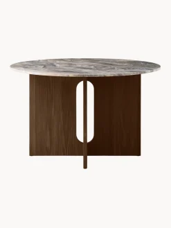 Outlet Mesa de comedor redonda de mármol Androgyne, Ø 120 cm Mesas De Comedor|Mesas De Comedor
