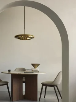 Outlet Mesa de comedor redonda de mármol Androgyne, Ø 120 cm Mesas De Comedor|Mesas De Comedor