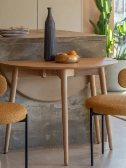 Mesas De Comedor|Mesas De Comedor> Mesa de comedor redonda Hatfield, Ø 100 cm Madera de roble