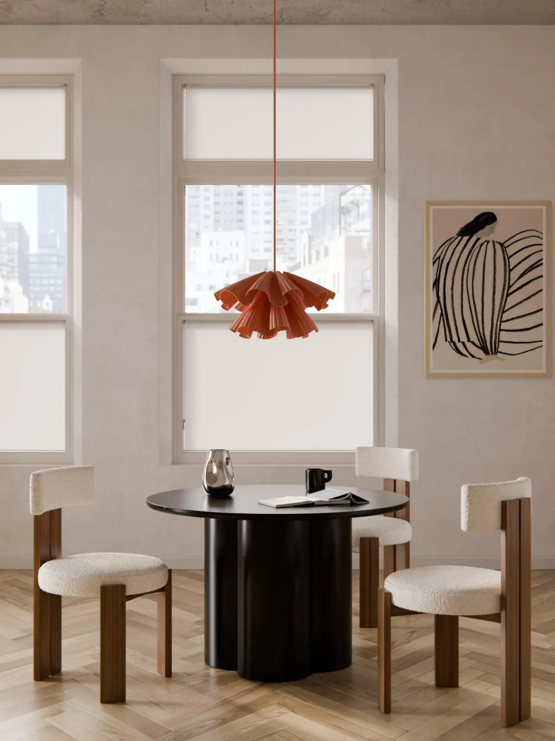 Mesas De Comedor|Mesas De Comedor>Westwing Collection Mesa de comedor redonda Keva Negro