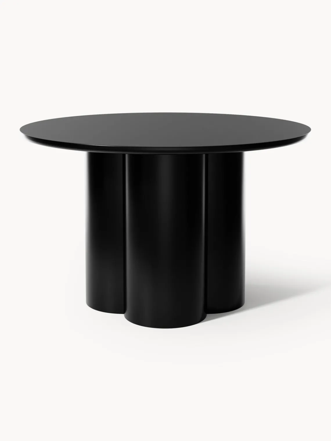 Mesas De Comedor|Mesas De Comedor>Westwing Collection Mesa de comedor redonda Keva Negro