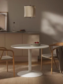 Mesas De Comedor|Mesas De Comedor>Westwing Collection Mesa de comedor redonda Menorca, tamaños diferentes Blanco